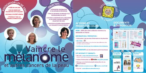 ￼Participation de Vaincre le Mélanome aux Journées Dermatologies de Paris 