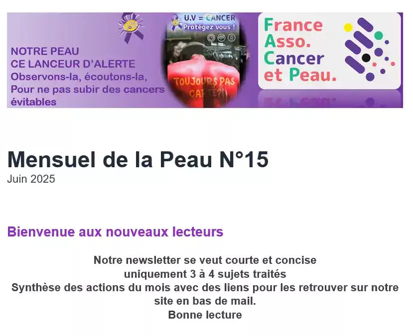 Newsletter N°15