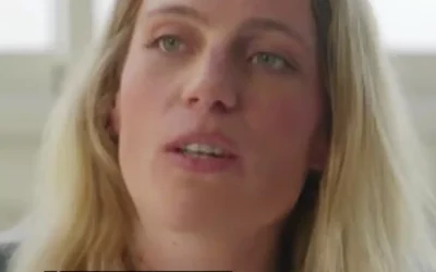 Elise, bénévole, sur France TV