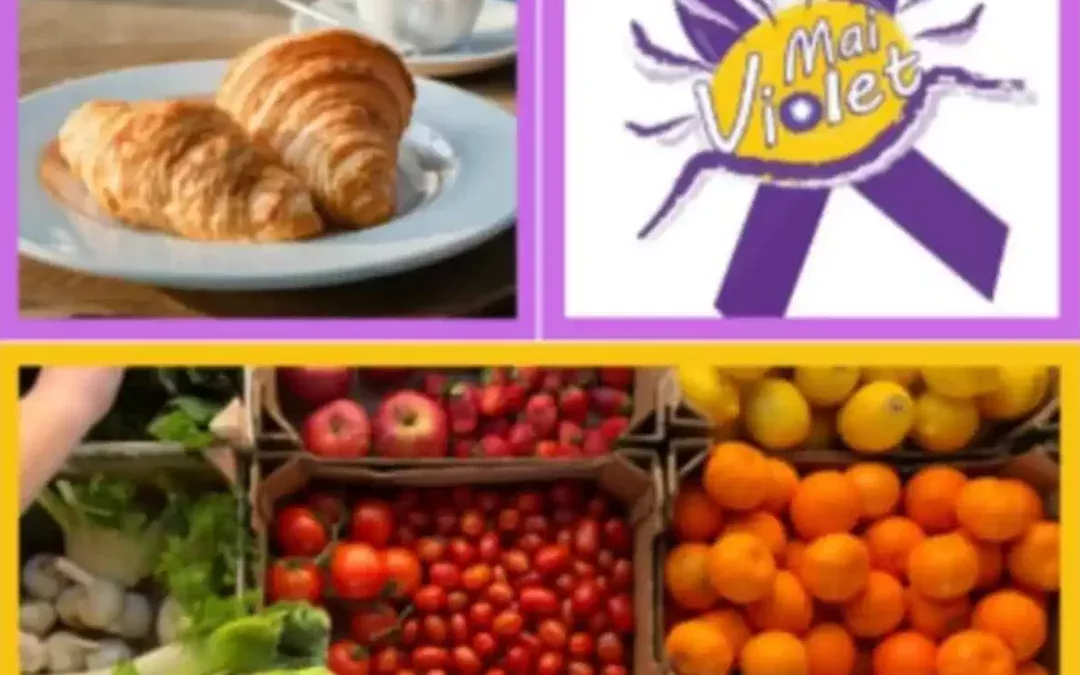 MAI Violet fait son marché